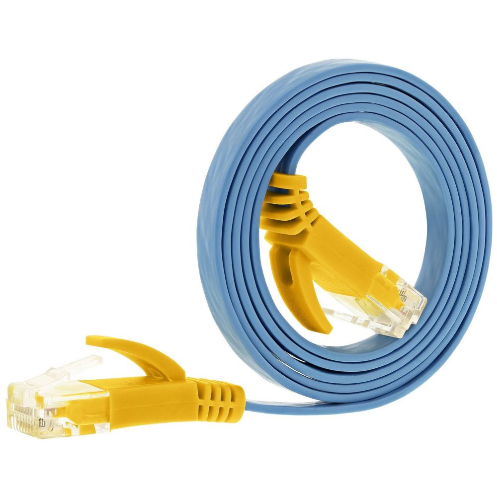 Male to Male 75 FT Fosmon Blue Cat5e Ethernet LAN Network Cable