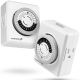 24-hour Dual Outlet 15 Amp AC Mechanical Outlet Timer (2 pack)