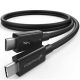 Fosmon 40Gbps Thunderbolt 4 Cable (USB-C to USB-C) - 3.3ft