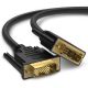 Fosmon Gold-Plated DVI-D Male to Male 30AWG Dual Link (24+1) Cable - Black - 15ft