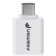 USB Type-C Male to USB 3.0 Type-A Female Adapter - White