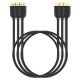 Fosmon HDMI to HDMI 30AWG High Speed HDMI Cable with Ethernet - 3ft (4K Resolution, Supports 3D) - 3 PACK