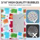 Xmas Tear Resistant Poly Bubble Mailer - 6.5 x 10