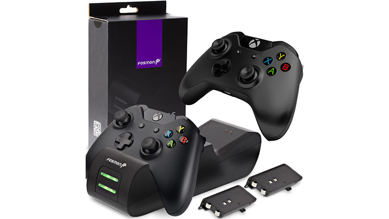 Keep your Xbox One controllers charges w/ this dual power station for $12